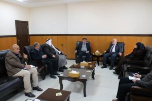 القضاء يستقبل لجنة الداخلية والأمن بالمجلس التشريعي