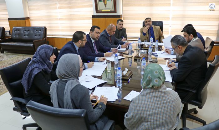 للوصول للعدالة الناجزة القضاء يعقد إجتماع لدراسة أسباب إطالة أمد