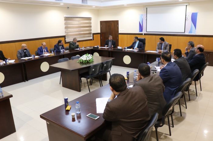 المستشار المدهون يعقد الاجتماع الثاني لمجلس رؤساء ومدراء المحاكم